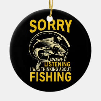 Jag tänkte på att fiska finare julgransprydnad keramik