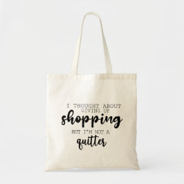 Jag tänkte på Ge Shopping-slapp Tygkasse