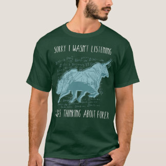 Jag tänkte på marknaden för Forex Lagrar T Shirt