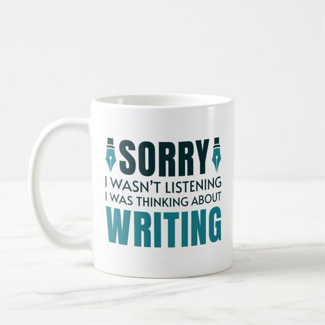 Jag tänkte skriva kaffemugg (Vänster)