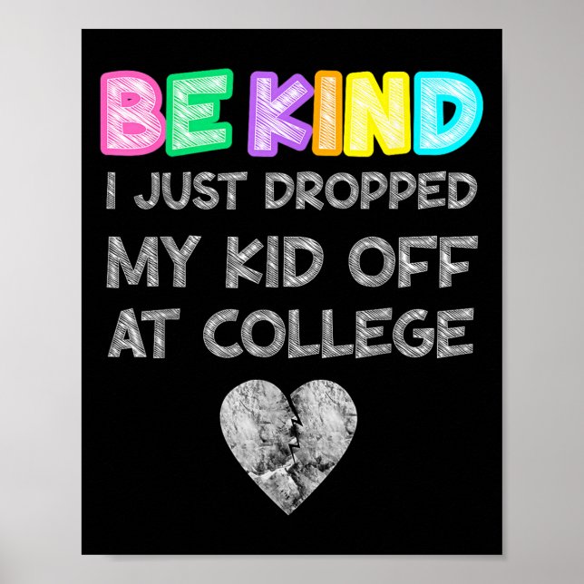 Jag tappade just av mitt ID när college lämnade av Poster (Framsidan)