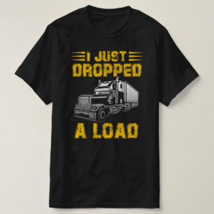 Jag tappade just en last t shirt