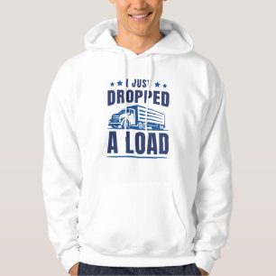 Jag tappade precis en last hoodie