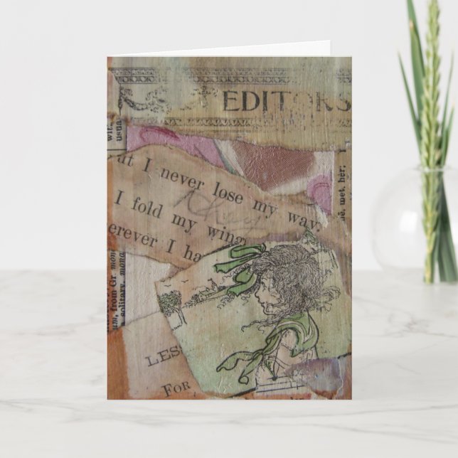 Jag tappar aldrig mitt sätt att samla blandade med kort (Framsida)