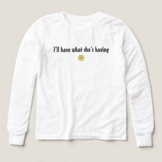 Jag tar det hon har. t shirt
