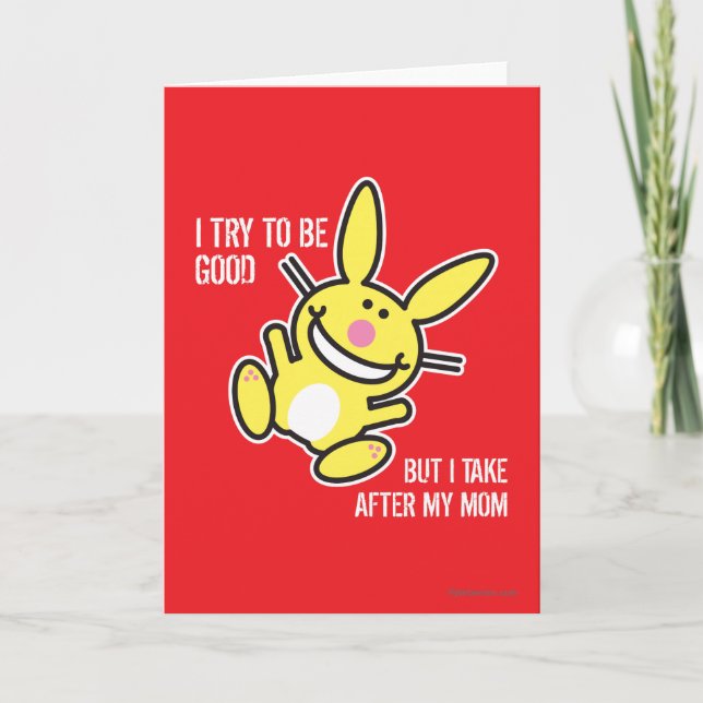 Jag tar efter min Mamma Kort (Framsida)