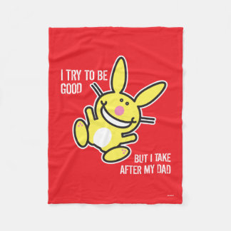 Jag tar efter min pappa fleecefilt