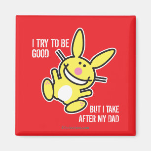 Jag tar efter min pappa magnet