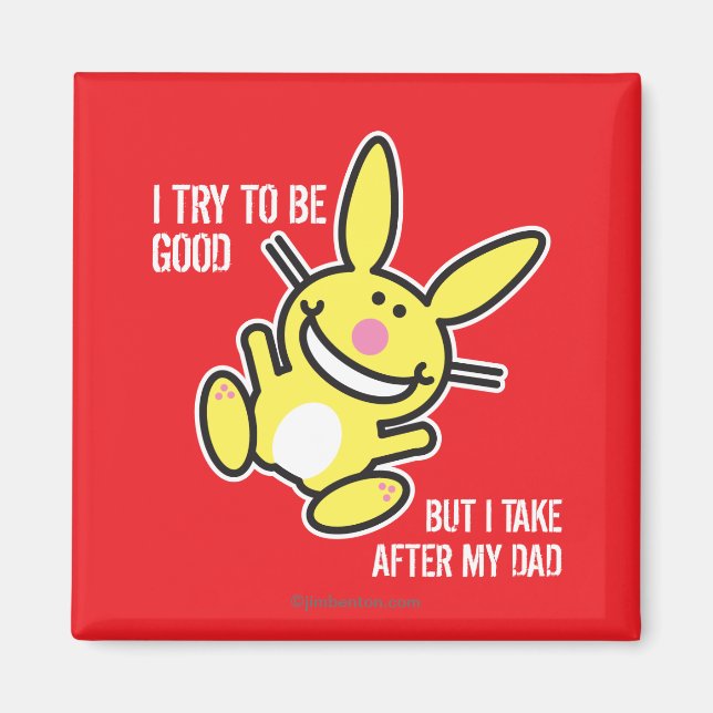 Jag tar efter min Pappa Magnet (Framsidan)