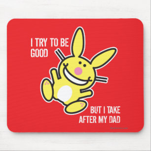 Jag tar efter min pappa musmatta