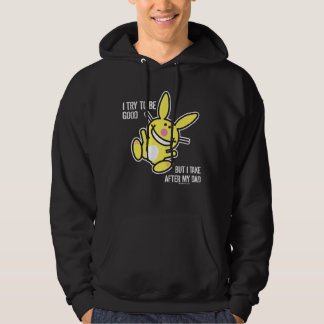Jag tar efter min pappa sweatshirt med luva