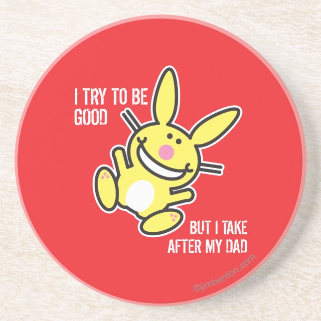 Jag tar efter min Pappa Underlägg Sandsten (Framsidan)