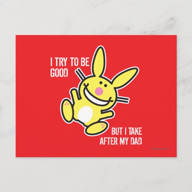 Jag tar efter min Pappa Vykort (Framsida)