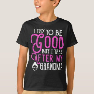Jag tar efter mormorgåva t shirt