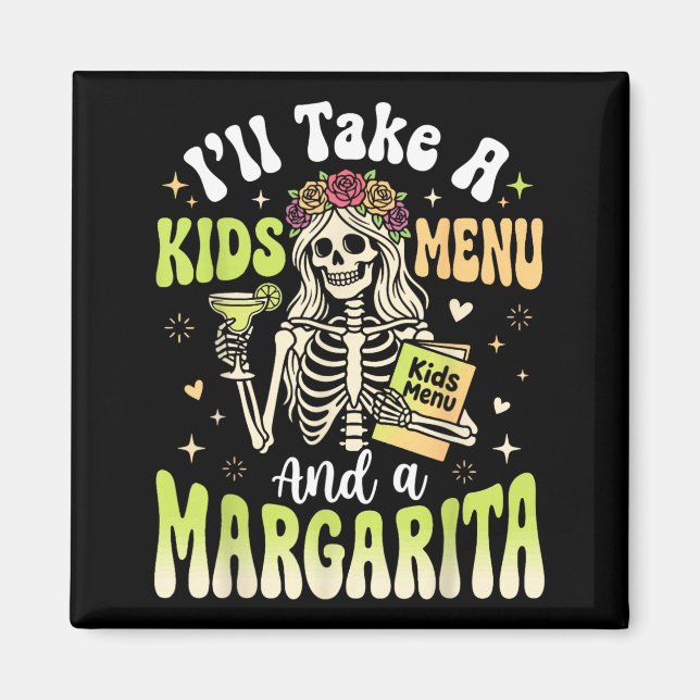 Jag tar en barnmeny och en Margarita Magnet (Framsidan)