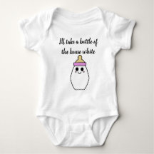 Jag tar en flaska av huset vit - rosa