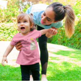 Jag tar en flaska husets vita Funny Girls T Shirt