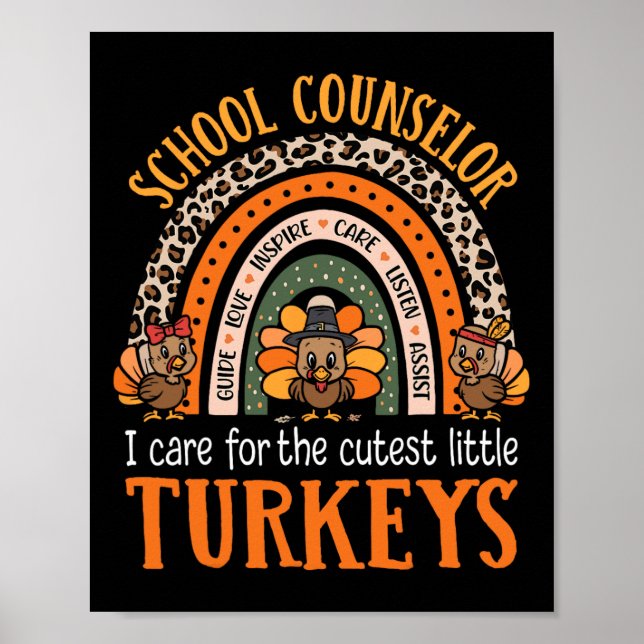 Jag Tar Hand Om De Sötaste Kalkonerna Thanksgiving Poster (Framsidan)