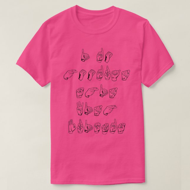 Jag tar hand om vänner t shirt (Design framsida)