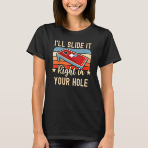 Jag tar Högerna i Hål-säcken.. T Shirt