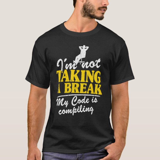Jag tar inte ett brott mot koden.. t shirt (Framsida)