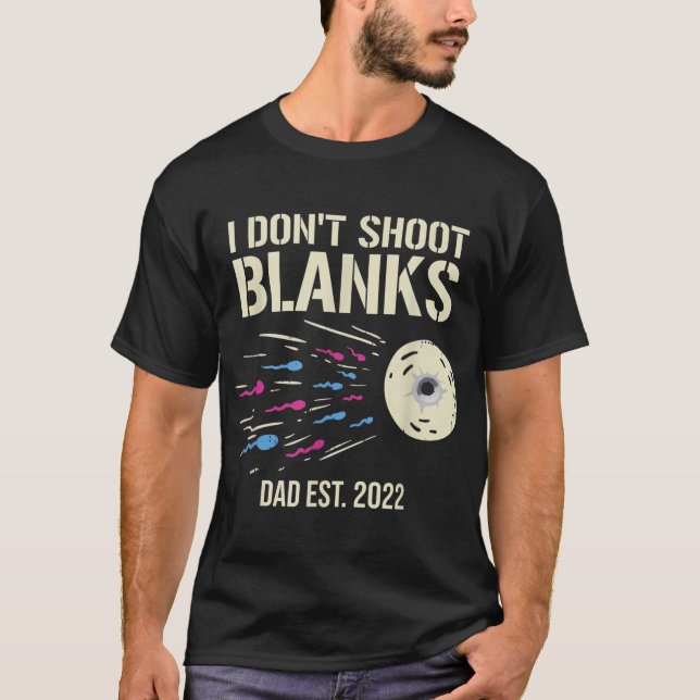 Jag tar inte Genderna Blanks Reveal Baby Shower D T Shirt (Framsida)