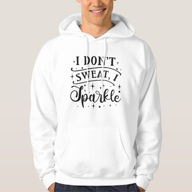 Jag tar inte upp Gnistra I Hoodie (Framsida)
