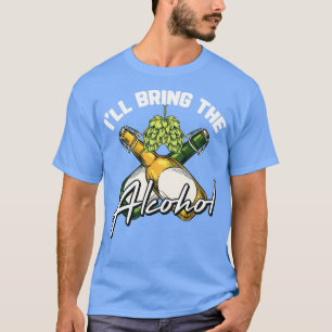 Jag tar med alkoholen anledning till en ungkarl el t shirt