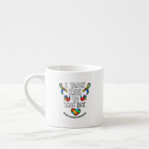 Jag tar med barn för att prata om Tal språkterap Espressomugg