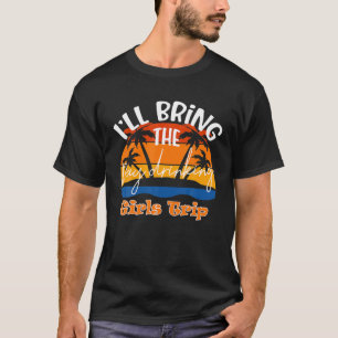 Jag tar med dagen till drickande, Lustigt Resa T Shirt