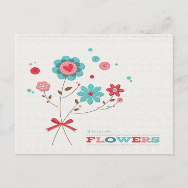 Jag tar med dig ett vykort. vykort (Framsida)