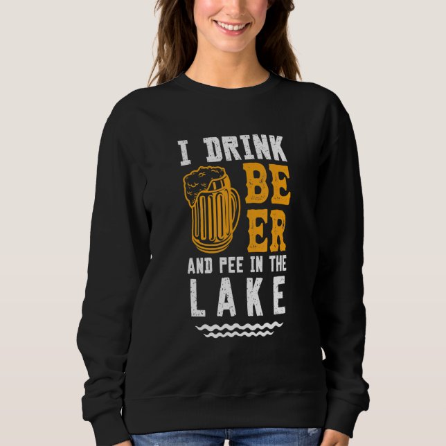 Jag tar mig in i sommaruppehållet i Sjö T Shirt (Framsida)