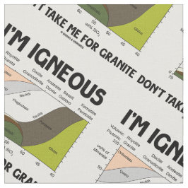 Jag tar mig inte för Granite Tyg