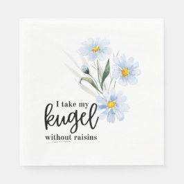 Jag tar min Kugel med Raisins. Pappersservett