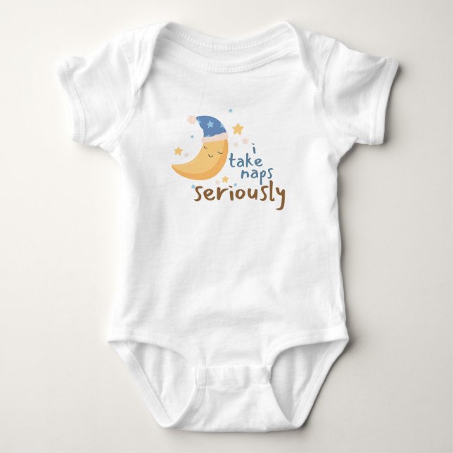 Jag tar Naps på allvar T Shirt (Framsida)