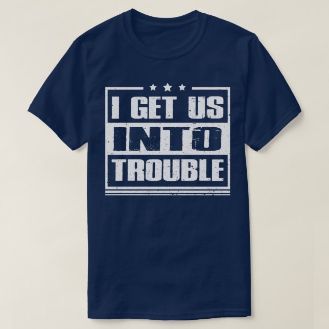 Jag tar oss in i par som passar bäst t shirt (Design framsida)