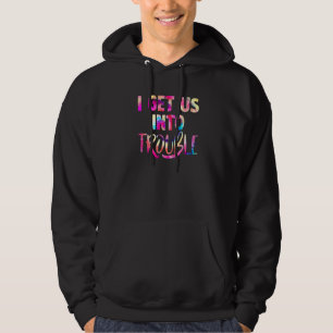 Jag tar oss ur problemet att matcha Par Hoodie