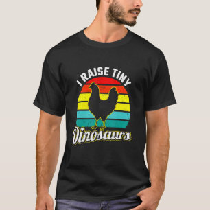Jag tar upp små dinosaurier Women Girls Chicken Me T Shirt