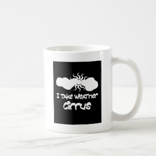 Jag tar vädercirrusen kaffemugg