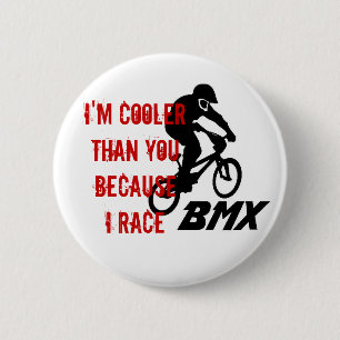 Jag tävlingen BMX knäppas Knapp