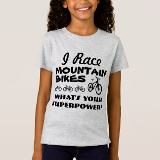 Jag tävlingmountainbiken, vad är din Superpower? T-shirt