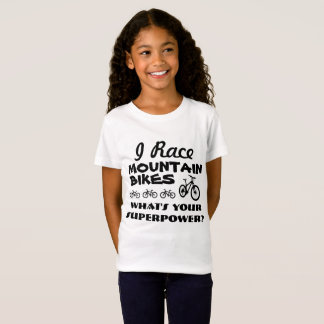 Jag tävlingmountainbiken, vad är din Superpower? Tee Shirt