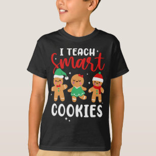 Jag Teach Smart Cookies Gingerbröd jul Pajama T Shirt