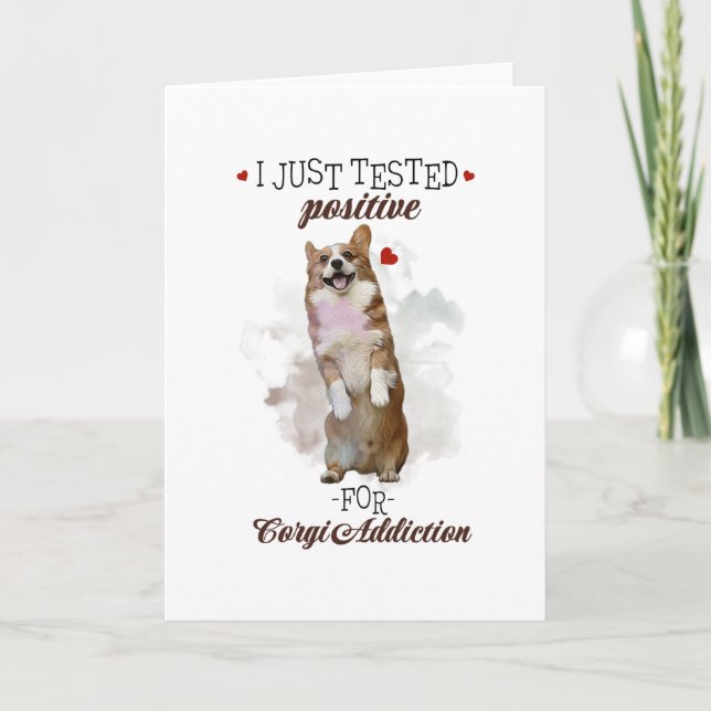Jag testade just för Corgi Addence Hundar. Kort (Framsida)