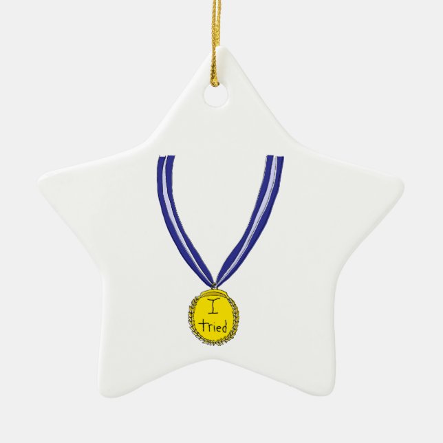 Jag testade Medal Julgransprydnad Keramik (Framsidan)
