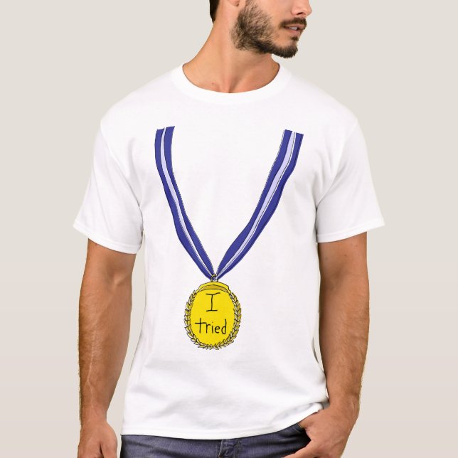 Jag testade Medal T Shirt (Framsida)