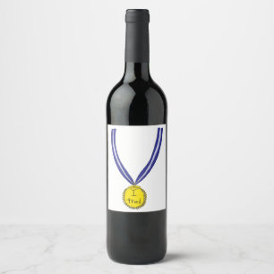 Jag testade Medal Vinflaska Etikett