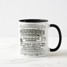 Jag testar inte alltid mitt kodifierar mugg