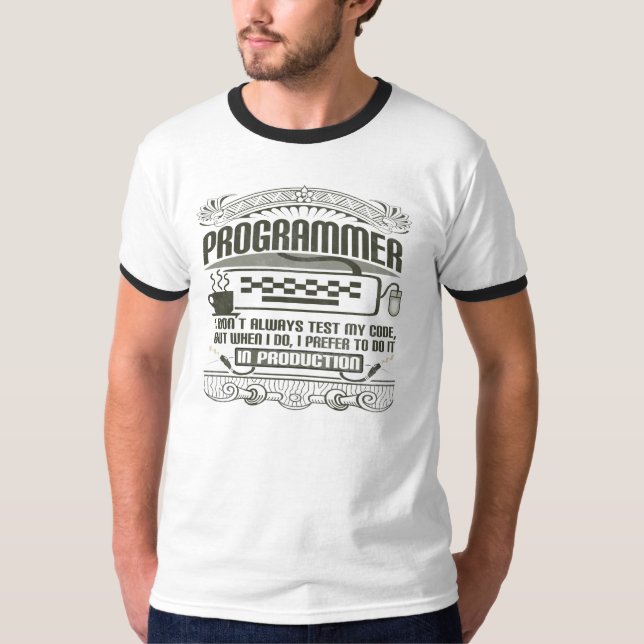 Jag testar inte alltid mitt kodifierar tee (Framsida)