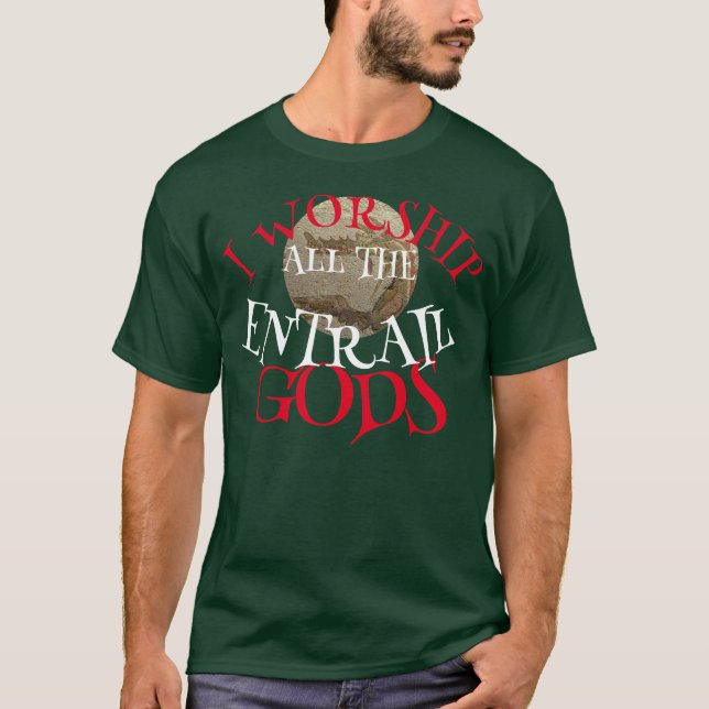 JAG TILLBEDER ALLA INRE GUDAR T SHIRT (Framsida)